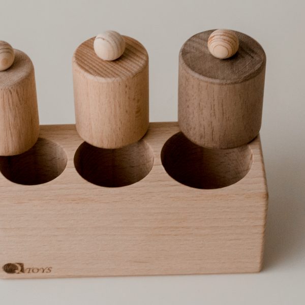 Montessori 3 Cylinder Blocks