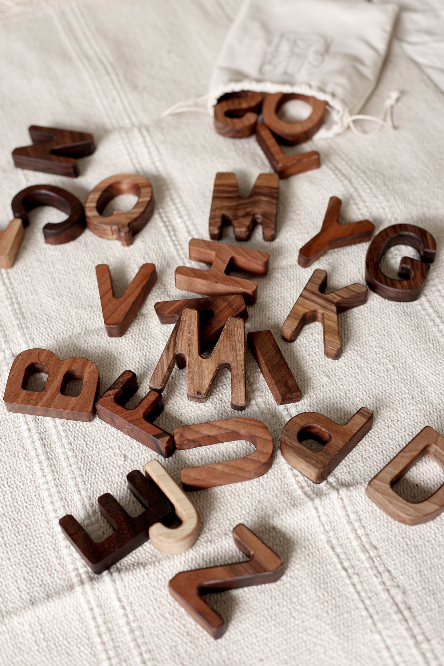Wooden Alphabet Uppercase